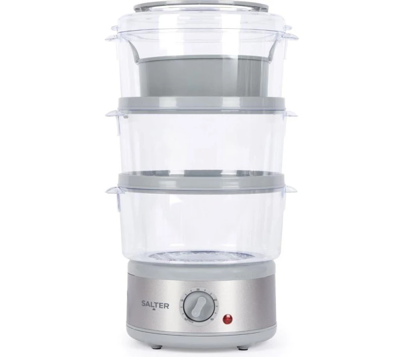 Image of SALTER Aspen EK6351MMS Steamer - Grey 5054061591774