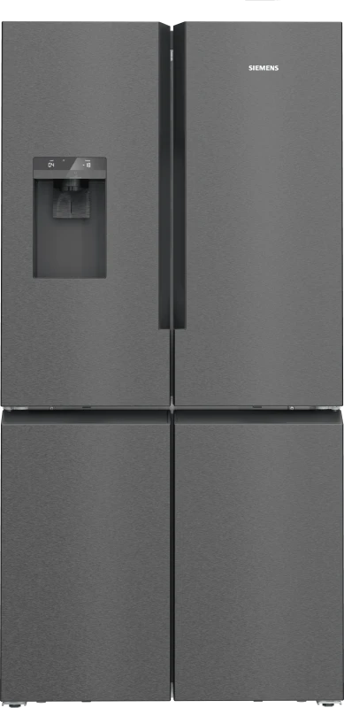 Image of Siemens IQ-700 KF96DPXEA American Fridge Freezer - Black Stainless Steel - E Rated