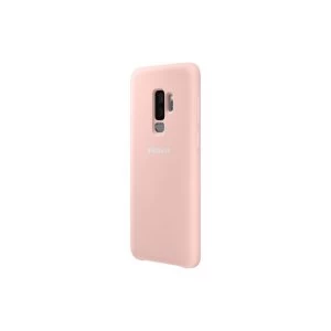 Image of Samsung EF PG965TPEGWW Silicone Cover for Galaxy S9 in Pink