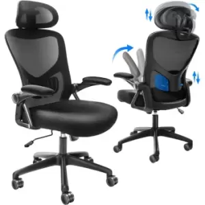 Image of VEVOR Office Chair with Adjustable Lumbar Support, High Back Ergonomic Desk Chair with Adjustable Headrest, 2D Armrest, Ergonomic Office Chair