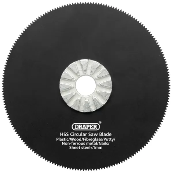 Image of Draper HSS Circular Saw Blade 88mm Dia. x 18tpi