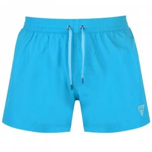 Image of Guess Woven Swim Shorts - Aqua G7V6