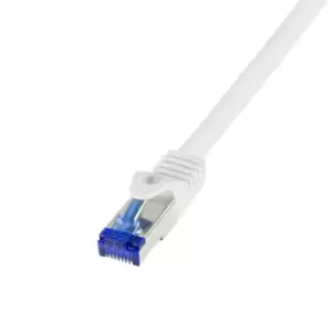 Image of LogiLink C6A081S networking cable White 7.5 m Cat6a S/FTP (S-STP)
