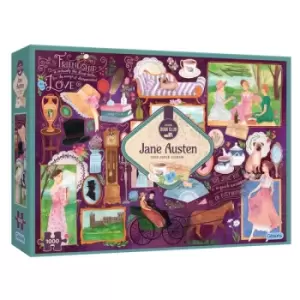 Image of Gibsons Book Club: Jane Austen 1000 Piece Jigsaw Puzzle
