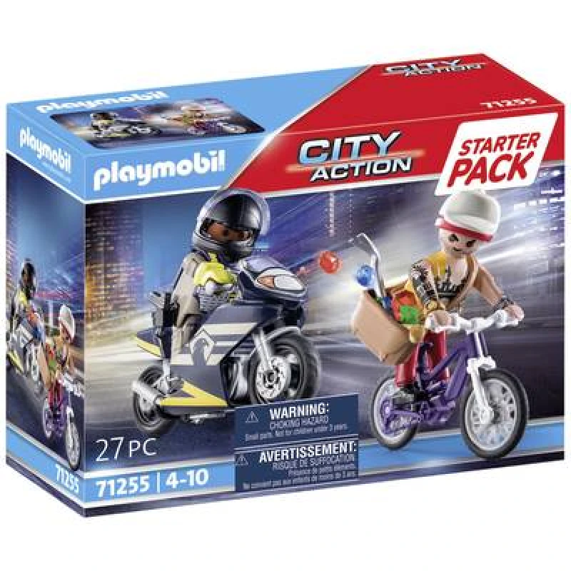 Image of PLAYMOBIL Playmobil City Action Starter Pack SEK and jewelery 71255 71255