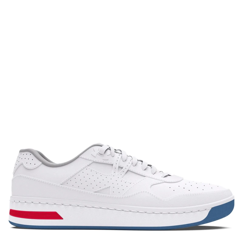 Image of Under Armour Mens 96 Court Trainers White/White male 8 (42.5)