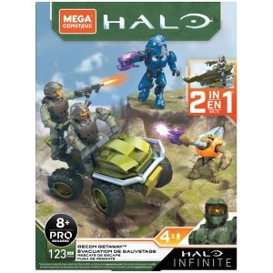 Image of Mongoose Hunt Recon Getaway (Halo Infinite) Mega Construx Playset