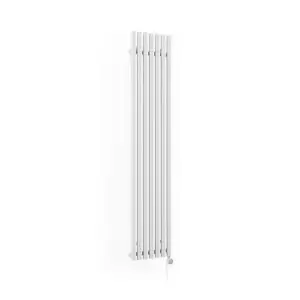 Image of Terma Rolo Room Vertical Electric Designer Radiator, White (W)370mm (H)1800mm