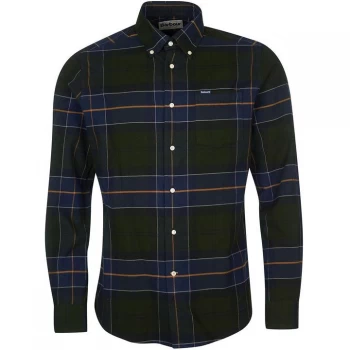 Image of Barbour Lutsleigh Shirt - Forest GN73