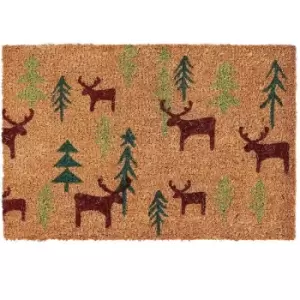 Image of Charles Bentley Forest Coir Doormat 40 x 60cm