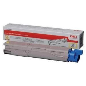 Image of OKI 45862814 Yellow Laser Toner Ink Cartridge