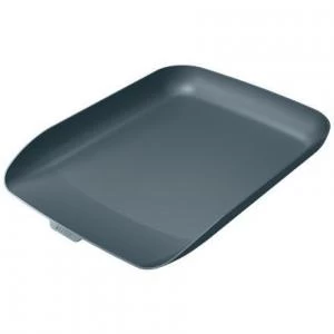 Image of Cosy Letter Tray A4, Velvet Grey - Outer Carton of 6