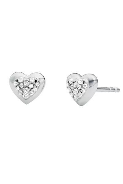 Image of Michael Kors Love Sterling Silver Earrings MKC1457AN040
