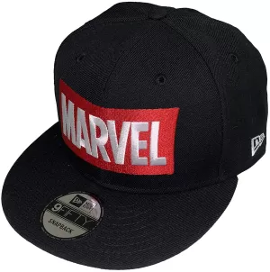 Image of Marvel - Snapback Cap - Black & Red