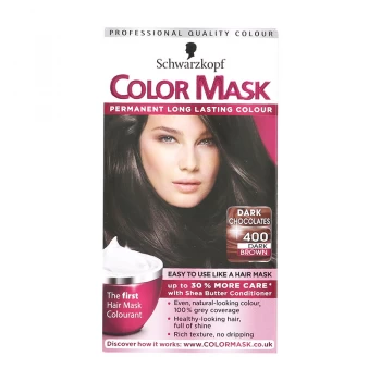 Image of Schwarzkopf Color Mask Permanent Colour Dark Brown