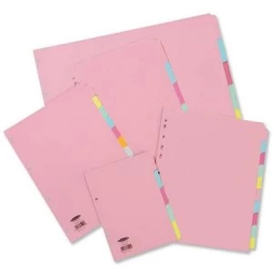 Image of Concord Subject Dividers 230 Micron 5-Part A4