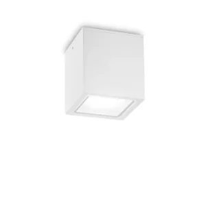 Image of Techo Outdoor Large Surface Mounted Downlight White IP54, GU10