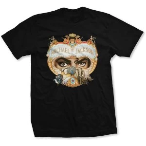 Image of Michael Jackson - Dangerous Unisex Medium T-Shirt - Black
