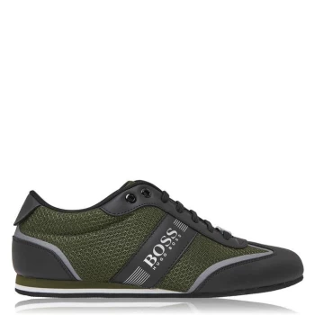 Image of Hugo Boss Lighter Tech Low Top Trainers Green 305 Men