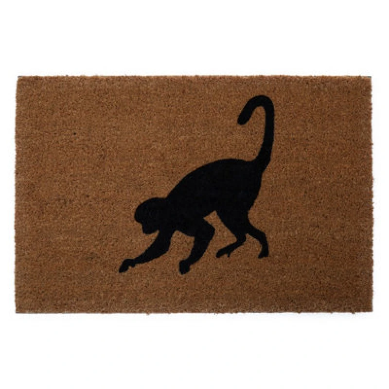 Image of Premier Housewares Monkey Doormat Brown
