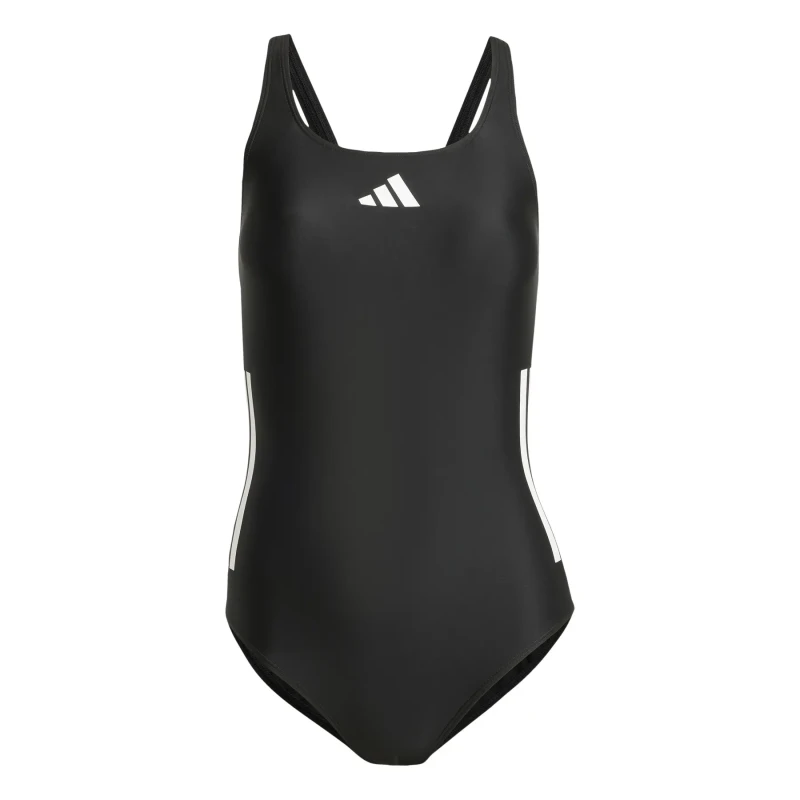 Image of adidas Classic 3-Stripes Swimsuit Womens - Black 32