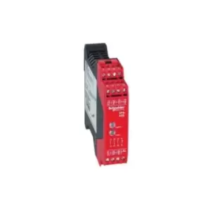 Image of XPSAXE5120P, Safety Module Emergency Stop 24V AC/DC