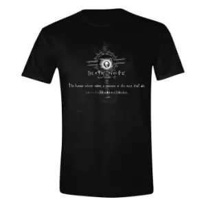 Image of Death Note T-Shirt Rules Size S
