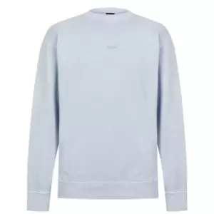 Image of Boss Wedfade Crew Sweatshirt - Grey