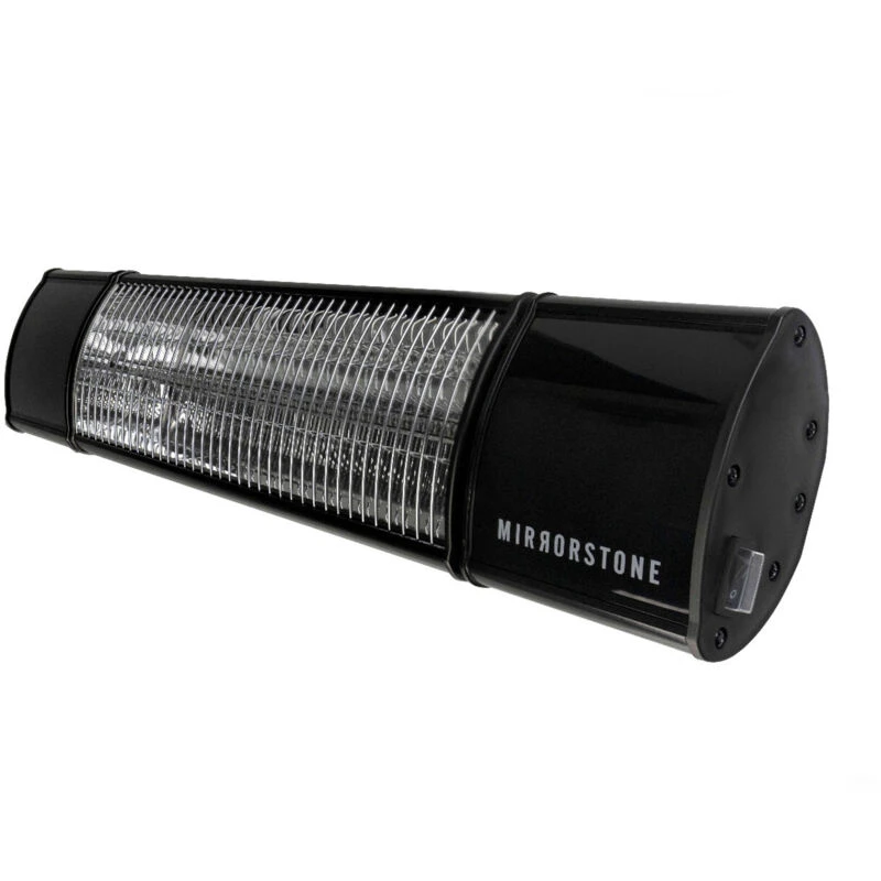 Image of Mirrorstone 2.4kW Athena Infrared Bar Heater, Black ATH-24SD