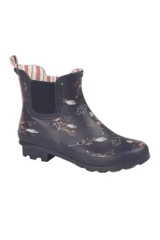 Image of Floral Wellington Boots
