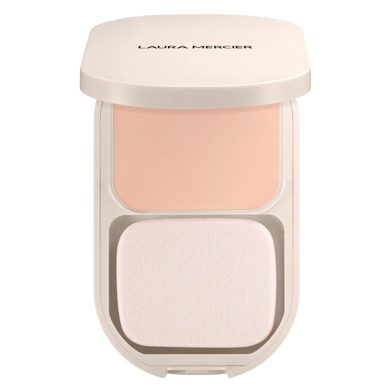 Image of Laura Mercier Real Flawless Feathermatte Powder Foundation 1NMarzipan female One Size