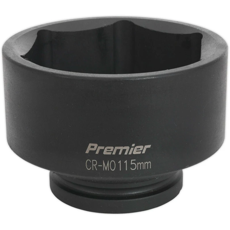 Image of Loops 115mm Forged Impact Socket - 1" Sq Drive - Chromoly Impact Wrench Socket Multi