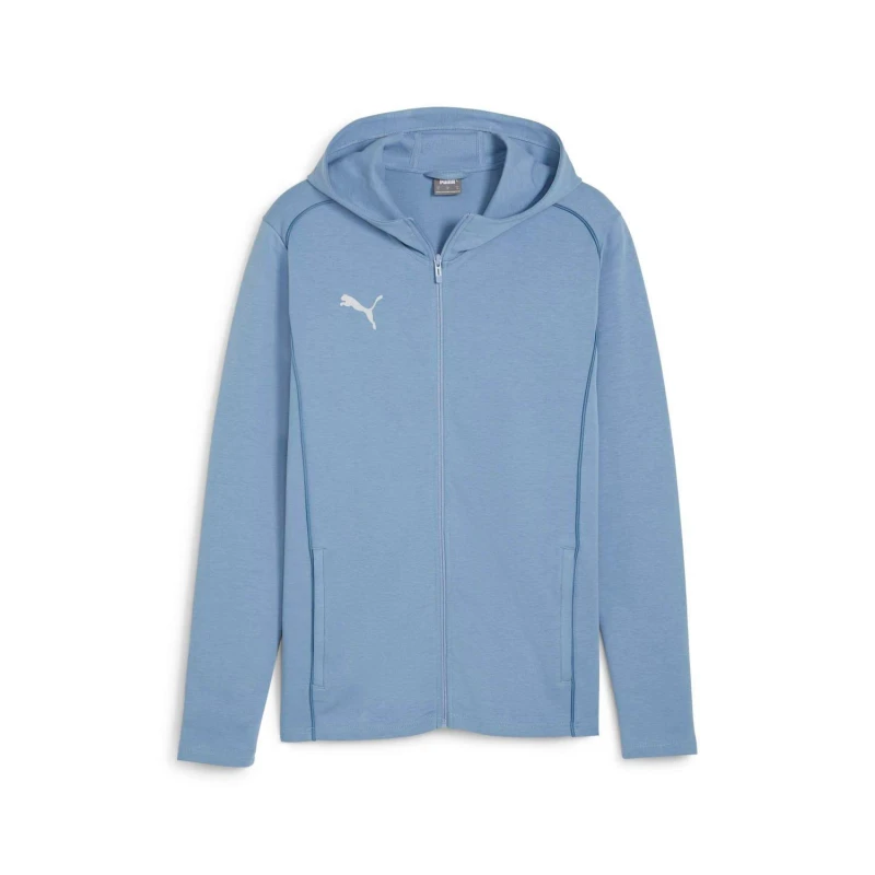Image of Puma TeamFINAL Casuals Hooded Jacket Blue male L