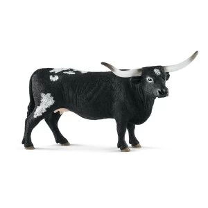 Image of SCHLEICH Farm World Texas Longhorn Cow Toy Figure