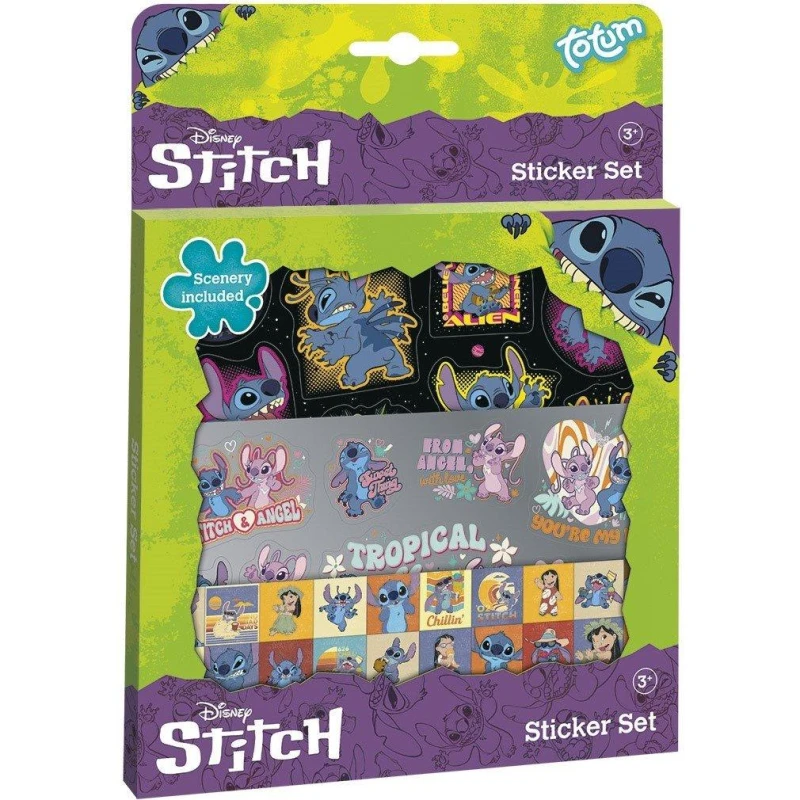 Image of Totum Stitch Sticker Set Multi unisex