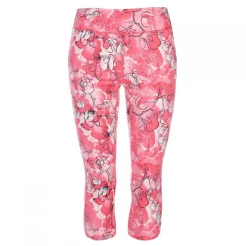 Image of USA Pro Capri Cropped Leggings - Sweetpea