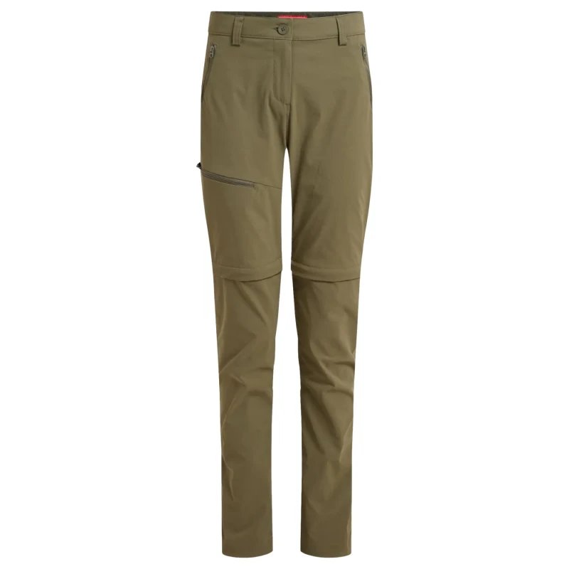 Image of Womens Trousers Craghoppers NosiLife Pro Convertible III Vert Female 46
