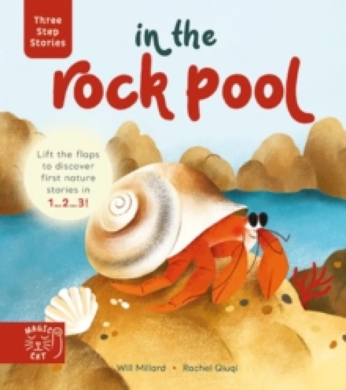 Image of Three Step Stories: In the Rock Pool : Lift the Flaps to Discover First Nature Stories in 1 2 3! Board book