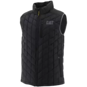 Image of CAT Workwear Mens Insulated Quilted Bodywarmer Gilet Vest M - Chest 38 - 41 (97 - 104cm)