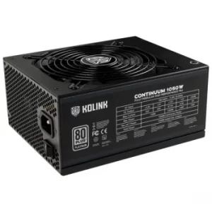 Image of Kolink Continuum 1050W 80+ Platinum Modular Power Supply UK Plug