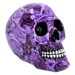 Image of Purple Romance Skull Ornament