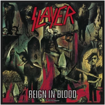 Image of Slayer - Reign In Blood Standard Patch