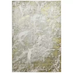 Image of Asiatic Aurora AU06 Rug - Lustre - 200x290cm - Silver/Green/Yellow