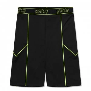 Image of Nicce Carbon Cycling Shorts Womens - Black