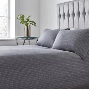 Image of Hotel Collection Dansk Pillowcase Pair - Slate