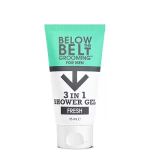 Image of Below the Belt Grooming 3-in-1 Fresh Shower Gel 75ml