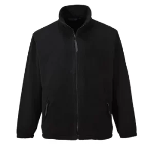Image of Portwest Mens Argyll Fleece Black M