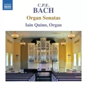 Image of CPE Bach Organ Sonatas by Carl Philipp Emanuel Bach CD Album
