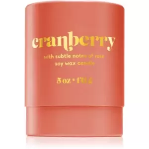 Image of Paddywax Petite Cranberry Scented Candle 141g
