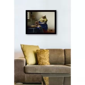 Image of SC0989 Multicolor Decorative Framed MDF Painting